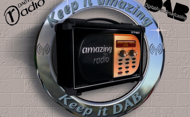 #htmlcaption_9792 Keep Radio Amazing, on DAB.