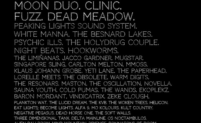 LIVERPOOL PSYCH FEST ANNOUNCE FULL MUSIC PROGRAMME.
