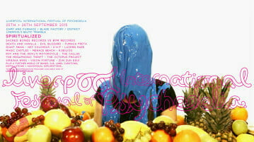 LIVERPOOL INTERNATIONAL FESTIVAL of PSYCHEDELIA 2015 – ANTON NEWCOMBE announced as Artist In Residence