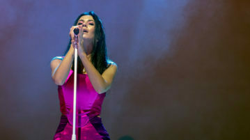 UK Pop Singer Marina Performing at Manchester Apollo UK as part of her LOVE & FEAR European Tour 2019