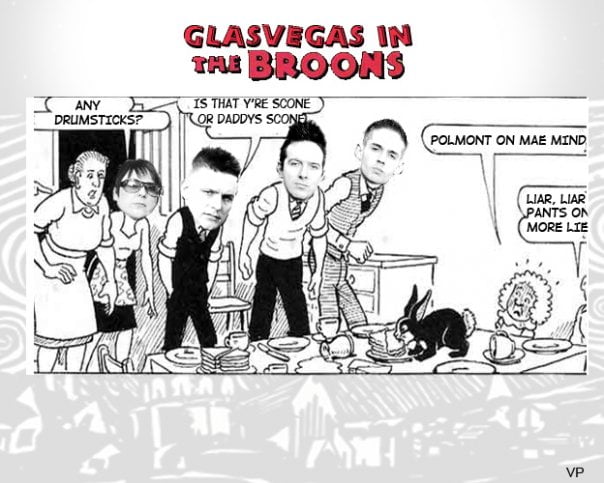 Glasvegas in 'The Broons. The VPME
