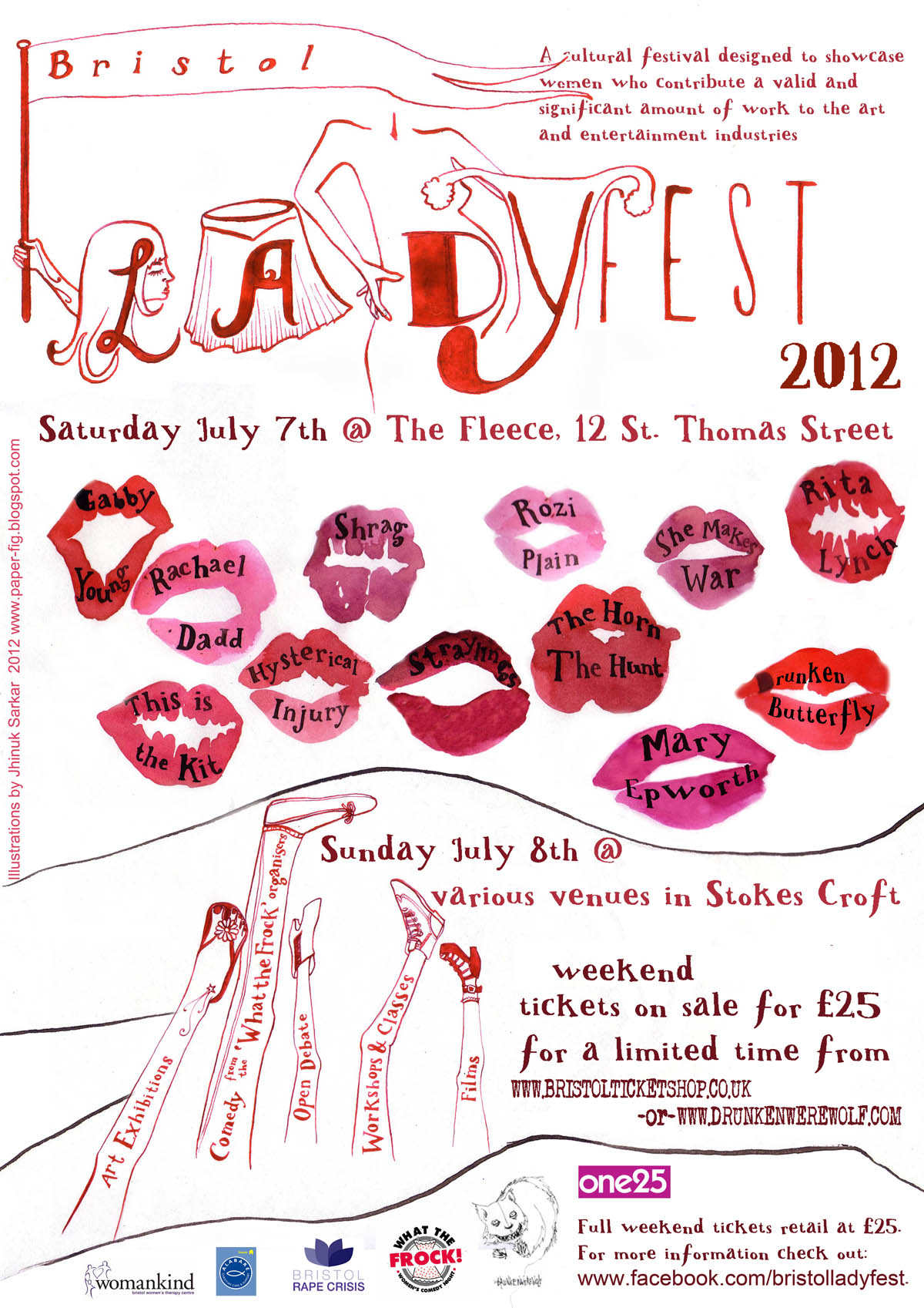 The VPME | Bristol Ladyfest 7th to 8th July