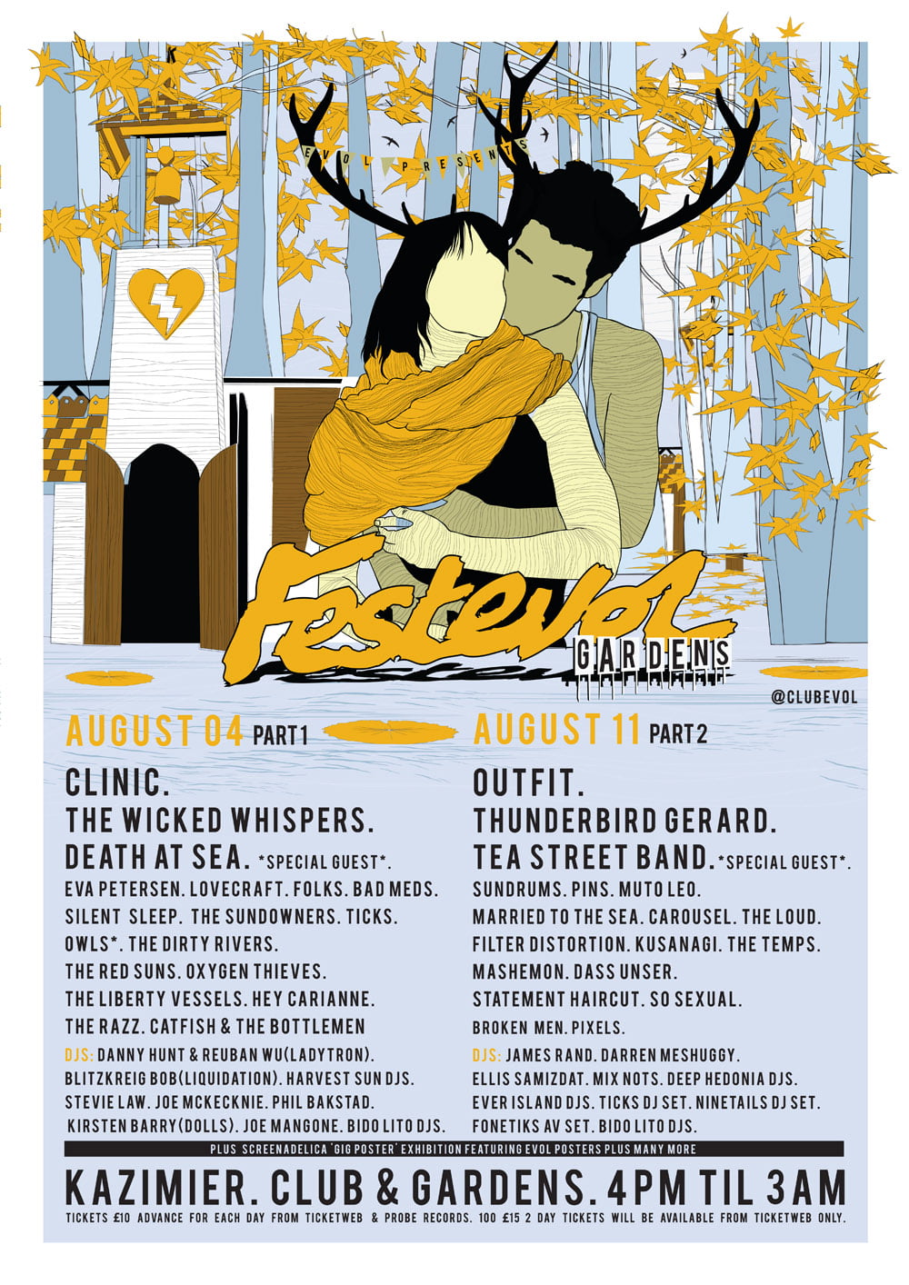 The VPME | FestEVOL - Liverpool 4th August And 11th August 4