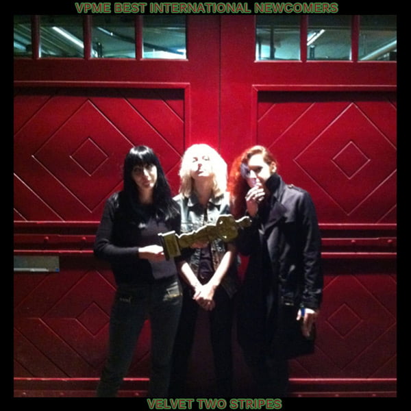 Velvet Two Stripes wander the dimly lit Swiss streets armed with their "Pipster" 