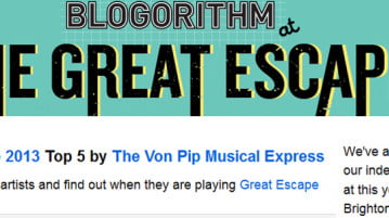 The Great Escape 2013 – Brighton 16th – 18th May – Preview The VPME Top Five