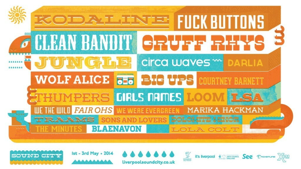 The VPME | Liverpool Sound City Announce First Wave of Acts - 2014
