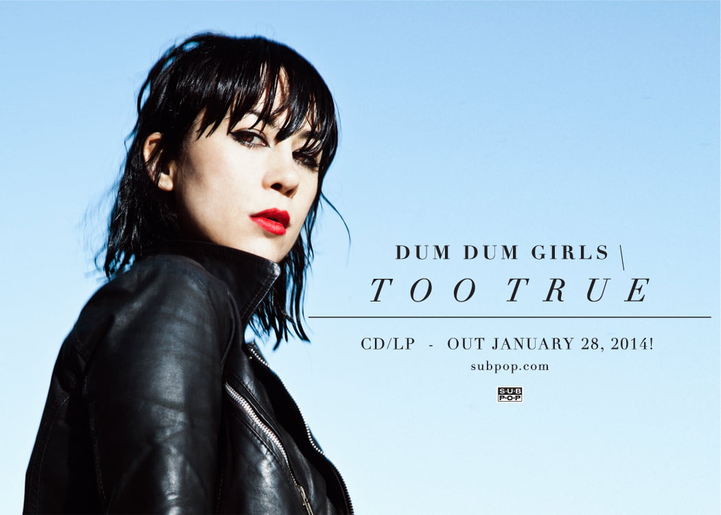 The VPME | Dum Dum Girls - 'Too True' Album Review 2