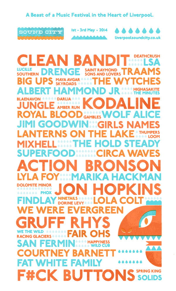 The VPME | Liverpool Sound City 2014 - More Acts Announced