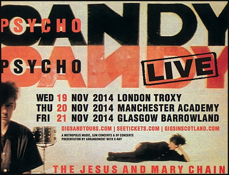 The VPME | The Jesus and Mary Chain announce three Psychocandy UK shows 3