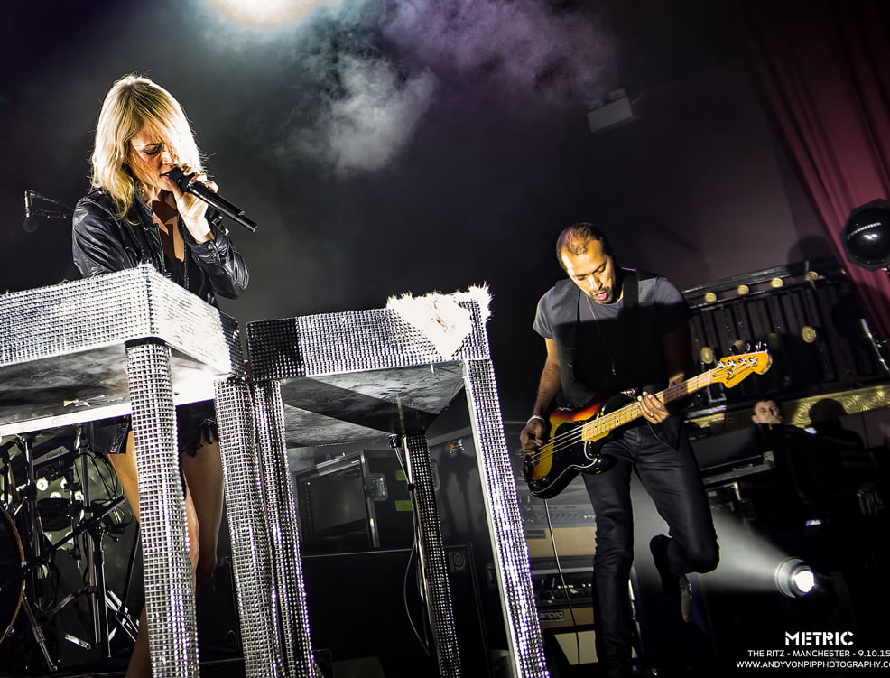 The VPME | IN PICTURES :  METRIC - LIVE - MANCHESTER RITZ - 09.10.2015 16