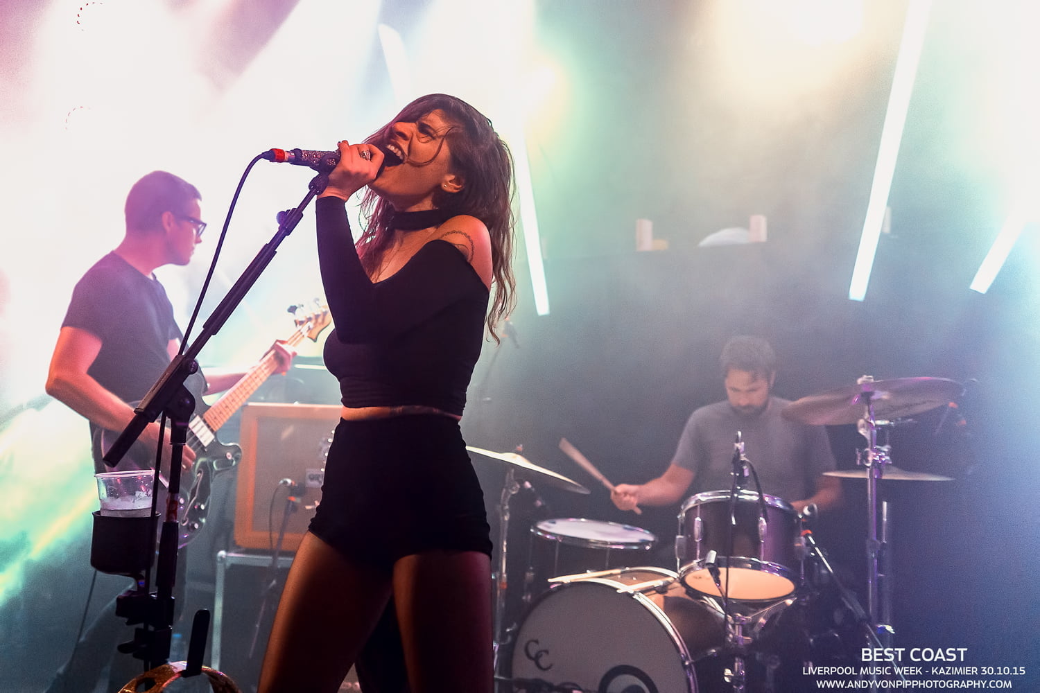 The VPME | IN PICTURES :  BEST COAST - LIVE - LIVERPOOL MUSIC WEEK 30.10.15 2