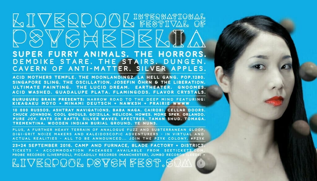 LIVERPOOL PSYCH FEST RETURNS - 23 + 24 SEPTEMBER 2016 29 The VPME | LIVERPOOL PSYCH FEST RETURNS - 23 + 24 SEPTEMBER 2016