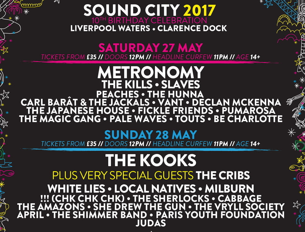 The VPME | News:  LIVERPOOL SOUND CITY ANNOUNCES MORE ACTS 1