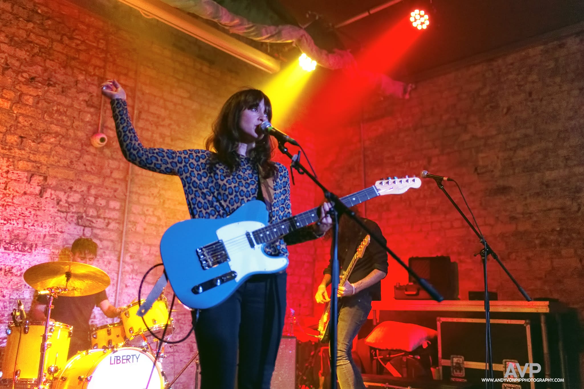 Juanita Stein ( Of Howling Bells) performing her debut solo album 'America' In Liverpool at The Buyers Club 30.09.2017