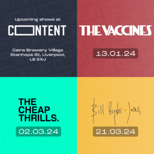 Latest News 23 CONTENT Liverpool announces live shows for 2024