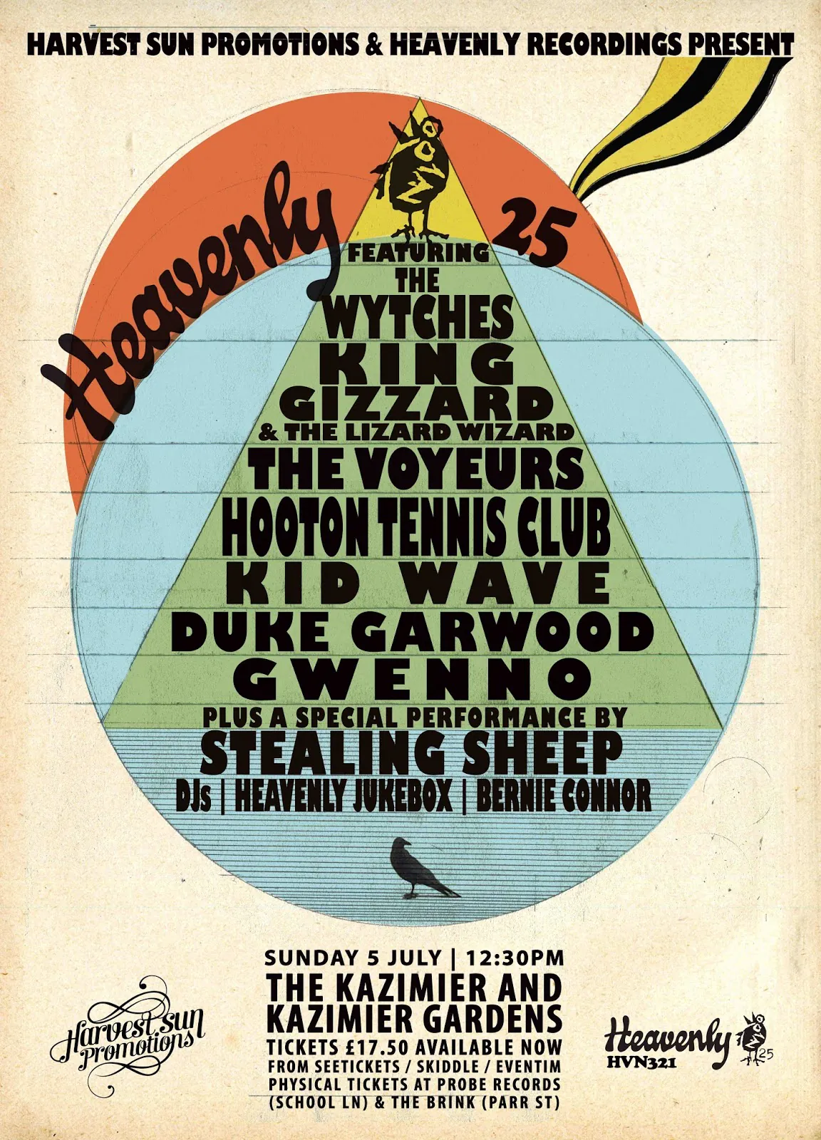 The VPME | HEAVENLY RECORDS - 25 Years Not Out - Anniversary Gig Preview. 1